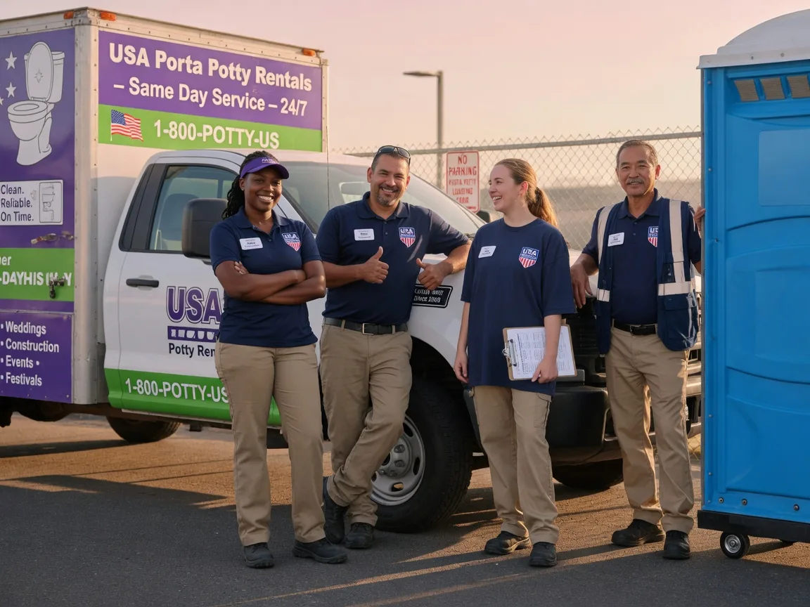 Porta Potty Rental company in Branchdale, PA